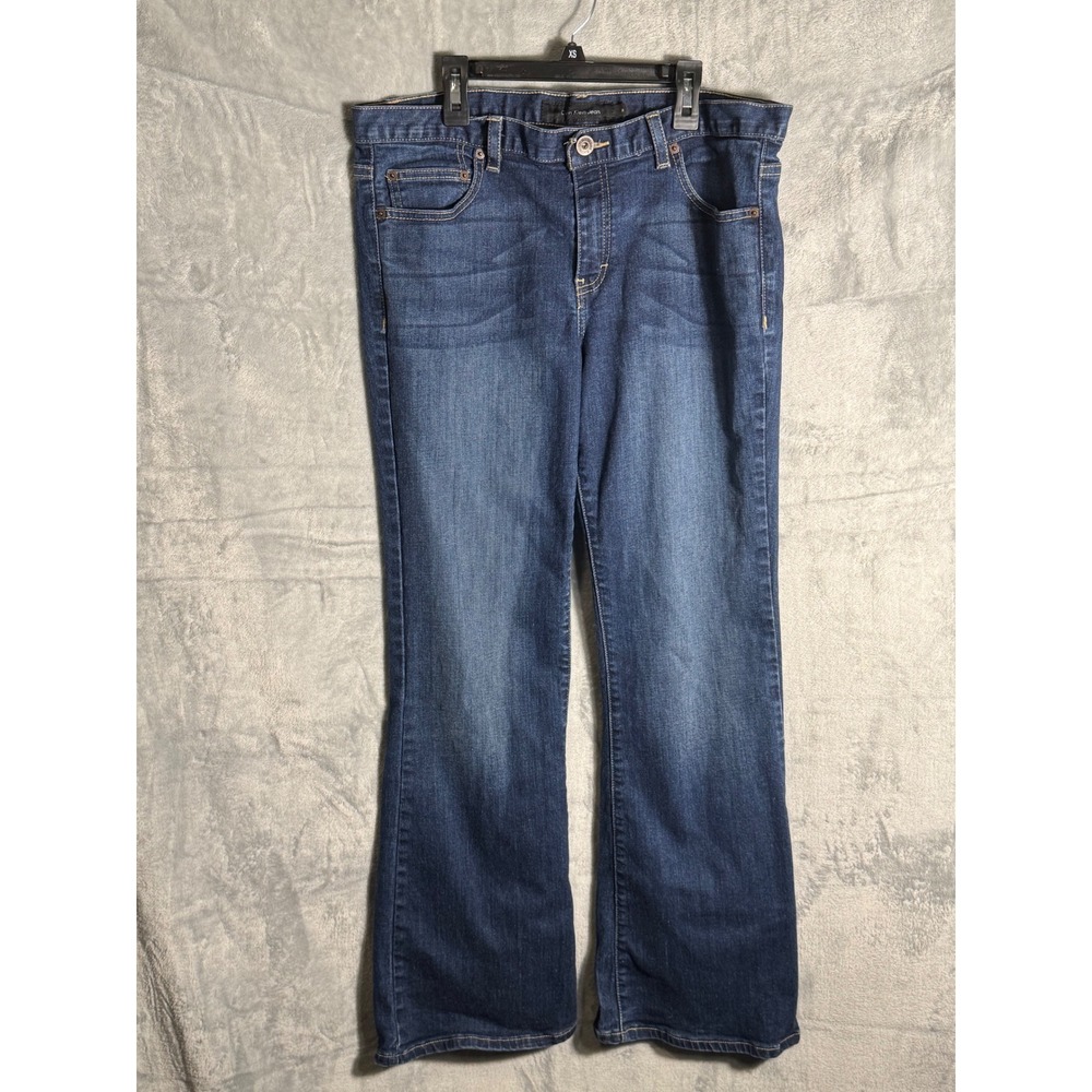 Calvin Klein Jeans Women's Indigo Wide Leg Flare Denim